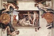 Michelangelo Buonarroti Drunkenness of Noah china oil painting artist